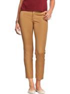 Old Navy Womens The Pixie Skinny Ankle Pants - Creme Caramel