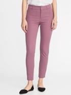 Old Navy Womens Mid-rise Pixie Ankle Pants For Women Dusty Mauve Size 2