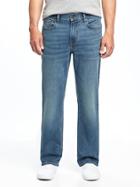Old Navy Mens Loose Built-in Flex Jeans For Men Light Wash Size 32w