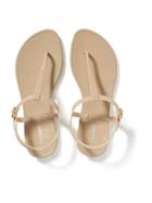 Old Navy T Strap Sandals For Women - Nude
