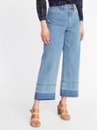 Old Navy Womens High-rise Wide-leg Raw-edge Jeans For Women Lovely Size 8