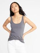 Old Navy Womens First-layer Fitted Tank For Women Blank Slate Size S