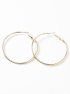 Old Navy Metal Hoop Earrings For Women - Gold