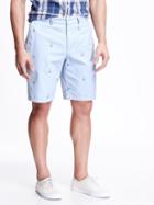 Old Navy Ultimate Slim Fit Khaki Shorts For Men 10 - Flurry Up