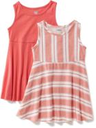 Old Navy Fit & Flare Dress 2 Pack - Coral Sizzle