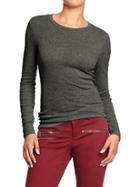 Old Navy Womens Perfect Tees - Charcoal