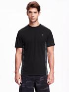 Old Navy Mens Mesh Panel Tee - Black Jack 2