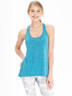 Old Navy Womens Active Elastic Racerback Tanks - Lapping Lagoon Poly