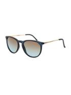 Old Navy Matte Sunglasses For Women - Thin Black