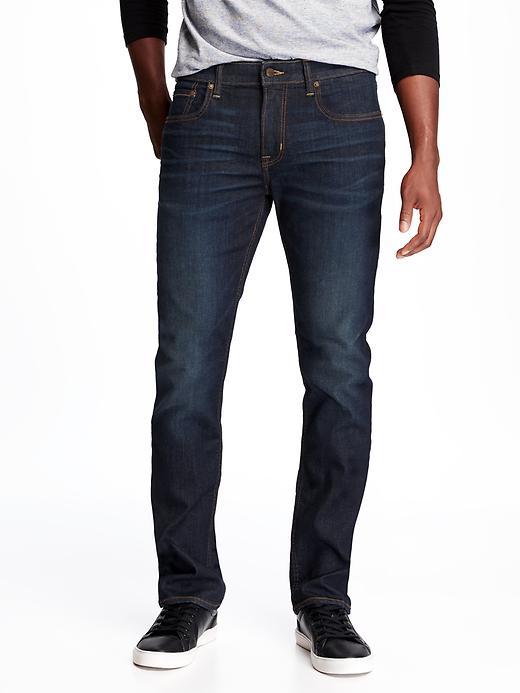 Old Navy Built In Flex Max Slim Jeans For Men - Dark Wash