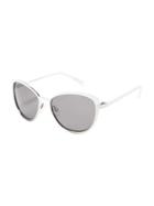 Old Navy Round Sunglasses For Women - White 5