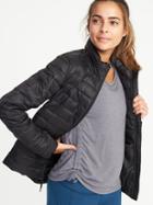 Old Navy Womens Packable Quilted Nylon Jacket For Women Black Size Xs
