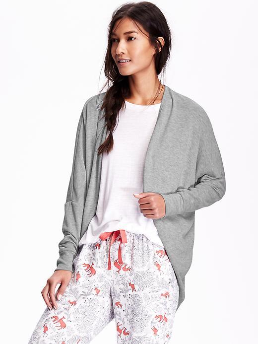 Old Navy Womens Open Front Cocoon Cardigan Size L - Medium Gray