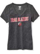 Old Navy Nba Graphic Tee For Women - Trailblazers