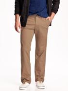 Old Navy Mens New Broken In Straight Leg Khakis Size 44w 30l Big - Toasty