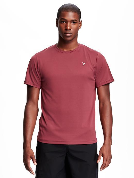 Old Navy Go Dry Cool Tee For Men - Dark Red
