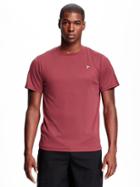 Old Navy Go Dry Cool Tee For Men - Dark Red