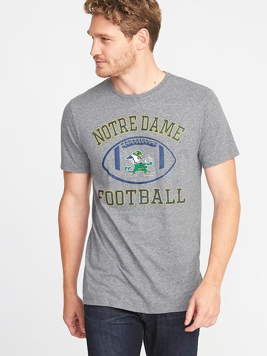 Old Navy Mens Ncaa Crew-neck Tee For Men Notre Dame Size Xl