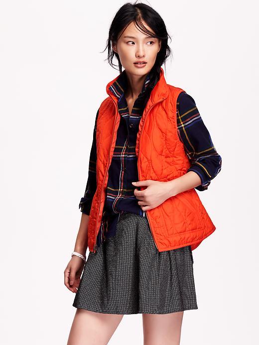 Old Navy Womens Quilted Vest Size L - Flame Attempt