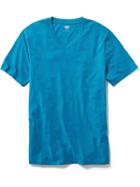 Old Navy Mens V Neck Tee - Aegean Sea