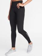 Old Navy Womens High-rise Compression Run Leggings For Women Black Size S