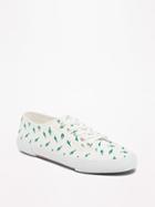 Old Navy Womens Canvas Sneakers For Women Cactus Size 5