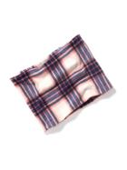 Old Navy Performance Fleece Funnel Neck Scarf For Women - Multi Plaid