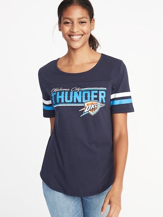 Old Navy Womens Nba Team Tee For Women Thunder Size Xs