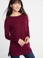 Old Navy Womens Classic Sweater For Women Plum Size S