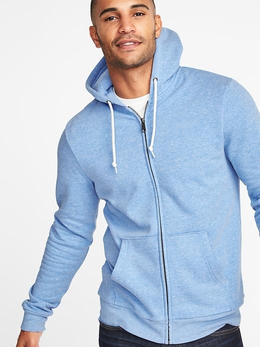 Old Navy Mens Classic Full-zip Fleece Hoodie For Men Spring A Leak Size Xxl