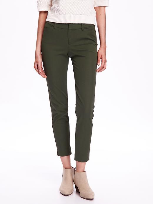 Old Navy The Pixie Mid Rise Ankle Pants - Chard Knock Life