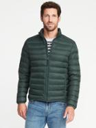 Old Navy Mens Packable Narrow-channel Down Jacket For Men Olive Size Xxxl