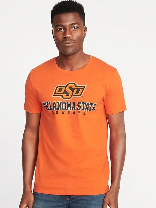 Old Navy Mens College Team Graphic Tee For Men Oklahoma State Size Xxl