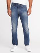 Old Navy Mens Rigid Slim Jeans For Men Medium Wash Size 28w