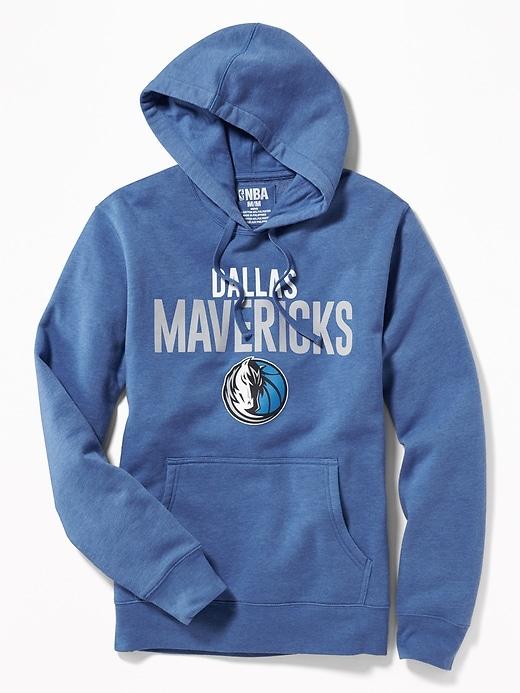 Old Navy Mens Nba Team Fleece-lined Hoodie For Men Mavericks Size Xl
