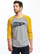 Old Navy Graphic Baseball Tee For Men - Brooklyn Ny