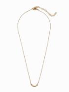 Old Navy Moon Pendant Necklace For Women - Gold