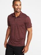 Old Navy Mens Go-dry Performance Polo For Men Reddy Or Not Size M