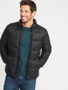 Old Navy Mens Nylon Frost-free Jacket For Men Black Size M