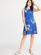 Sleeveless Jersey Swing Dress For Women