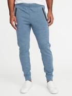Old Navy Mens Dynamic Fleece 4-way Stretch Joggers For Men Abyss Blue Size M