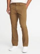 Old Navy Mens Straight Broken-in Khakis For Men Warm Bread Size 42w