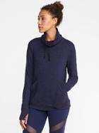 Funnel-neck Pullover Hoodie For Women