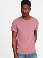 Old Navy Mens Soft-washed Crew-neck Tee For Men Mauve On Down Size M