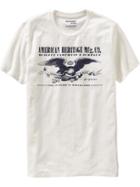 Old Navy Mens Men';s American Heritage Tees Sea Salt Size S