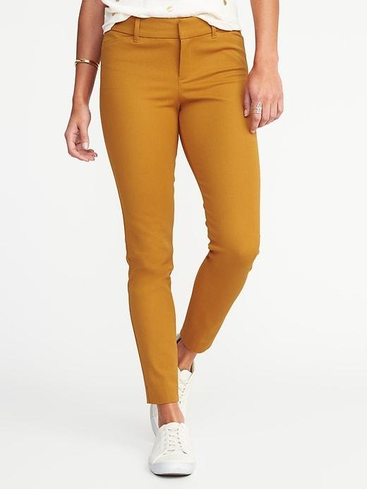 Old Navy Womens Mid-rise Pixie Ankle Pants For Women Tobacco Leaf Size 0