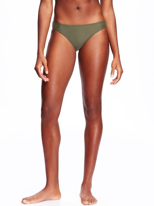 Old Navy Bikini Bottoms For Women - Hunter Pines Polyester