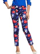 Old Navy Womens The Pixie Ankle Pants Size 0 Regular - Multi Floral
