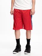 Old Navy Go Dry Printed Basketball Shorts For Men 12 - Apple Of My Eye