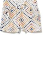 Old Navy Shirred Waistband Jersey Shorts - Diamond Geo